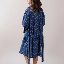 Load image into Gallery viewer, Tulip Navy and Blue Robe (Greymarket)