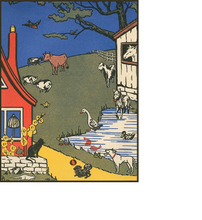 Load image into Gallery viewer, Farm scene art print