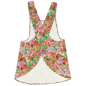 Load image into Gallery viewer, Pinafore apron: Moss; Betsy Olmsted