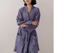 Load image into Gallery viewer, Waves Deep Sea Robe (Grey Market)