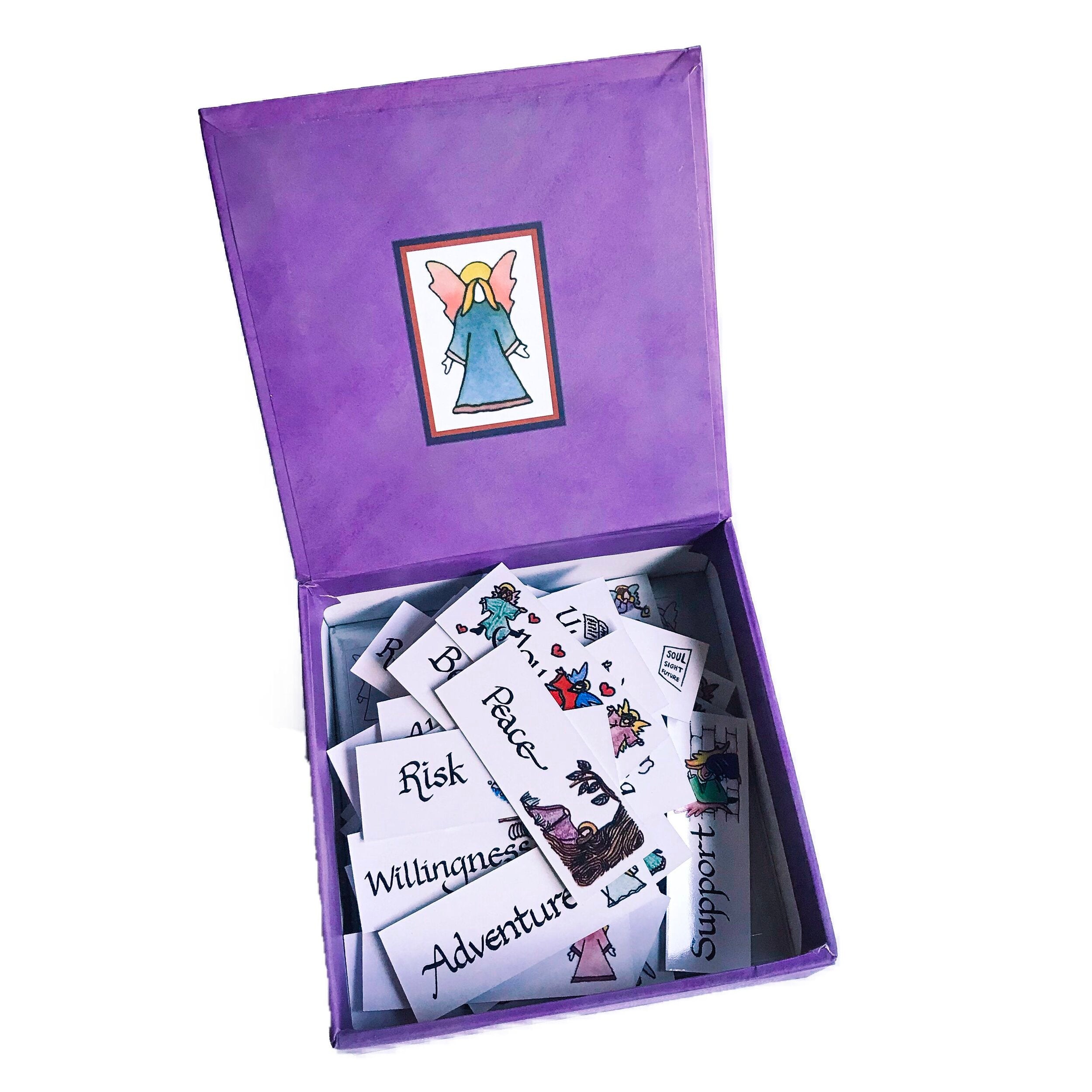 【中古】 Heart &amp; Soul Angel Cards [With Deck of Cards]/QUADRILLE/Angela McGerr Heart and Soul Angel Cards: Angela McGerr: 9781844003341