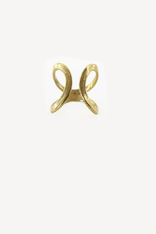 Brass loop ring