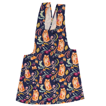 Load image into Gallery viewer, Pinafore Apron- Fox in the Orchard, Betsy Olmsted
