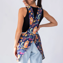 Load image into Gallery viewer, Pinafore Apron- Fox in the Orchard, Betsy Olmsted
