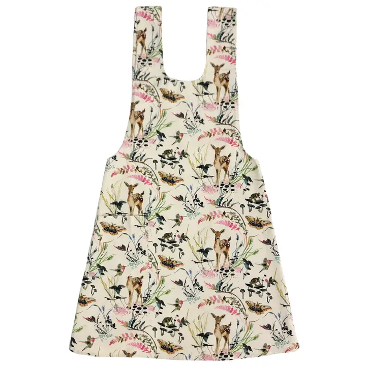Pinafore apron Deep forest