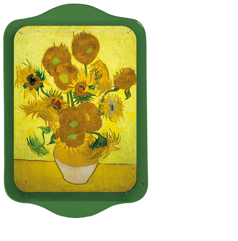 Van Gogh Sunflowers mini metal tray