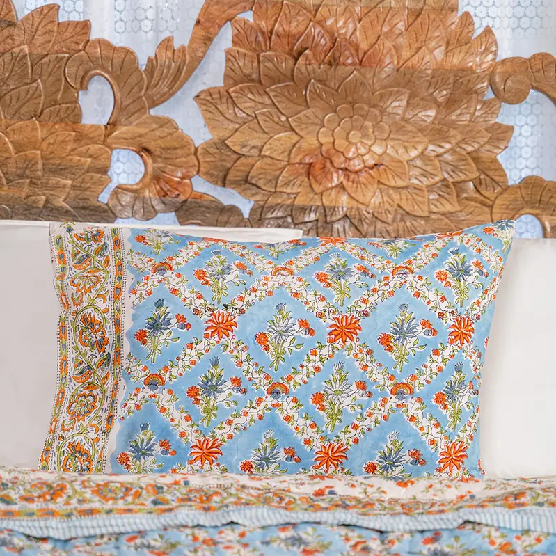 April Cornell pillow case