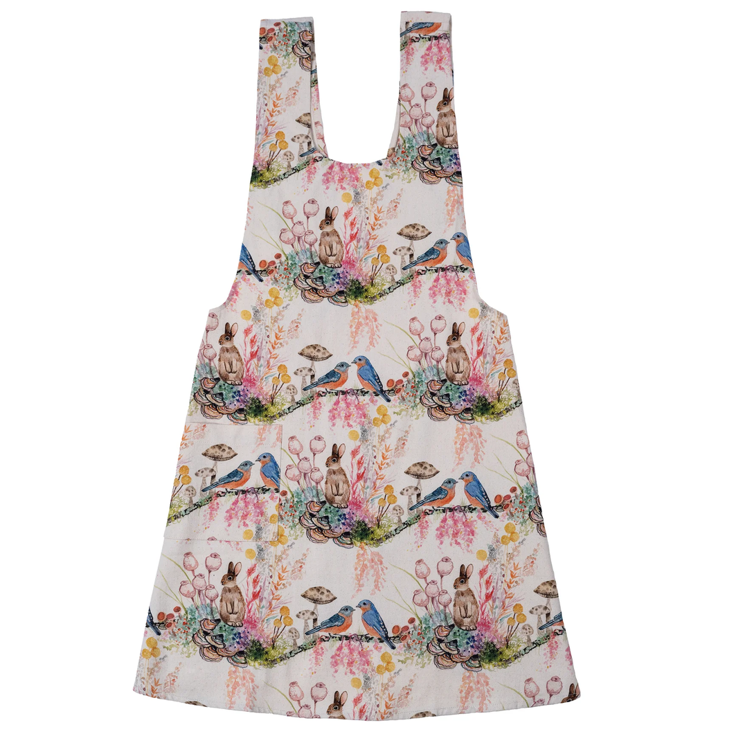 Pinafore apron full bloom