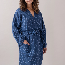 Load image into Gallery viewer, Tulip Navy and Blue Robe (Greymarket)
