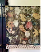 Load image into Gallery viewer, I Dream in Flowers Bamboo Scarf with Bees
