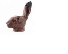 Load image into Gallery viewer, Quail ceramics, hare face egg cup
