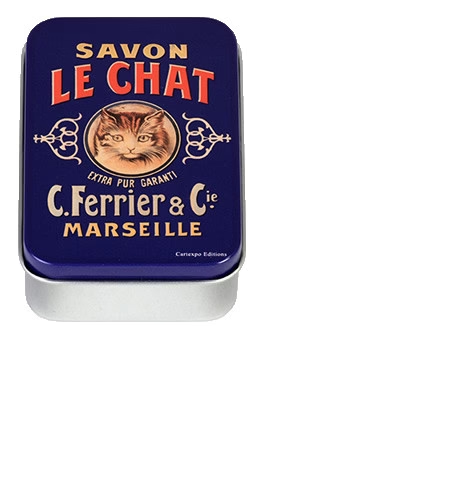 Savon Le Chat Mini tin box
