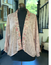 Load image into Gallery viewer, Map of My Heart Cropped Bamboo Kimono Cardigan
