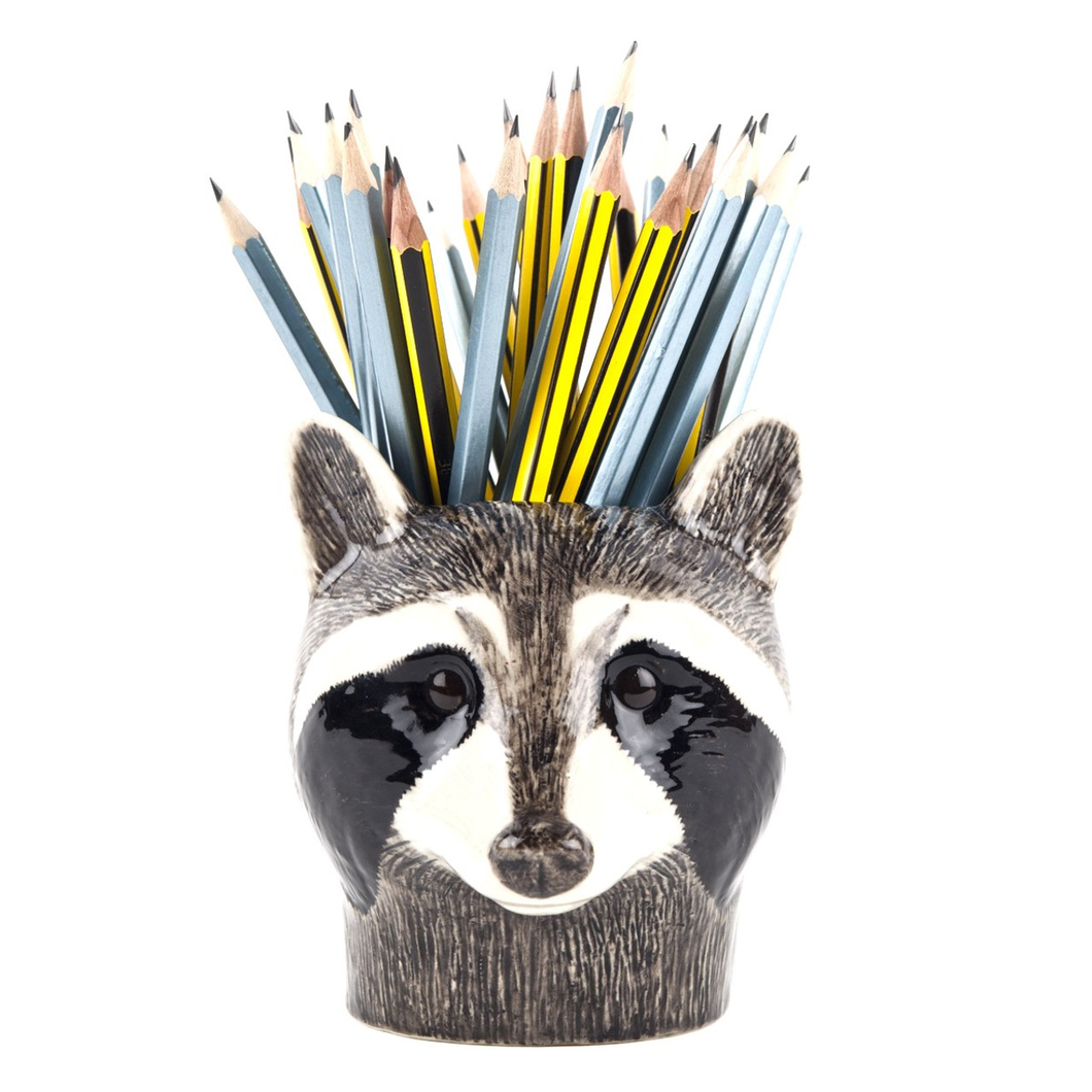 Raccoon Pen Pot