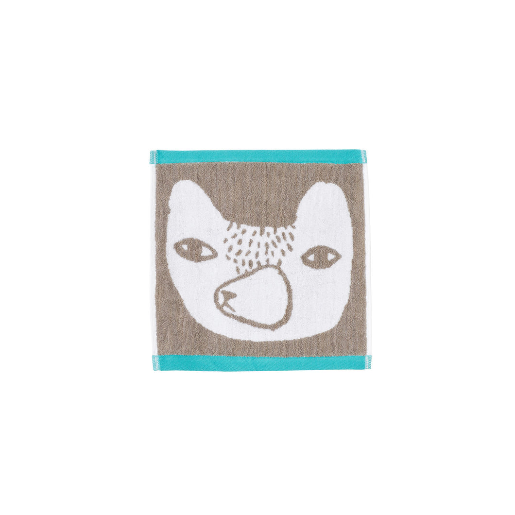 Bear face towel, Donna Wilson