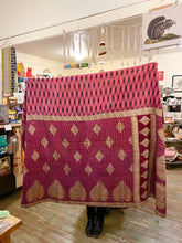 Load image into Gallery viewer, Blanket, one of a kind kantha
