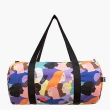 Load image into Gallery viewer, LOQI weekend duffel bag &quot;Sisters recycled weekender by Glitter Power&quot;

