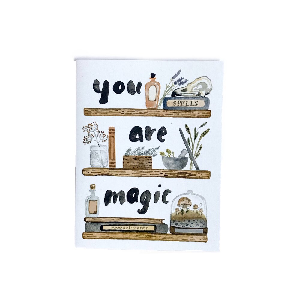 You are magic note card